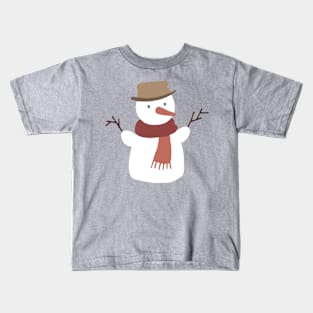 Snowman Kids T-Shirt